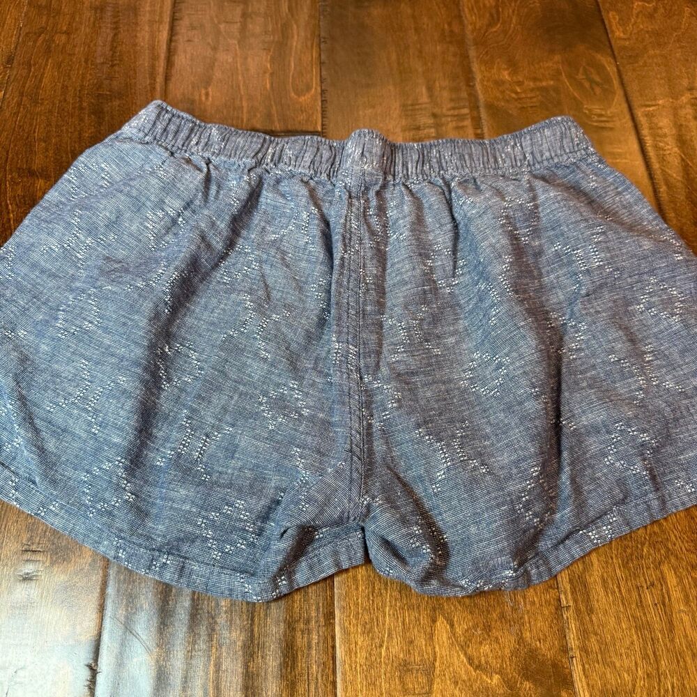 Patagonia Island Hemp Barley Baggies Shorts Navy Blue Size Medium Organic Cotton - Picture 4 of 7